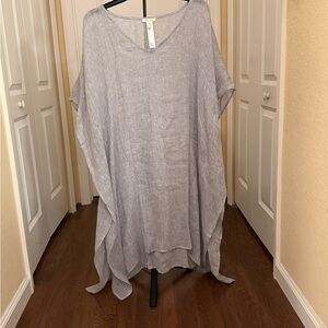 Eileen Fisher Light Gray Women's Tunic
